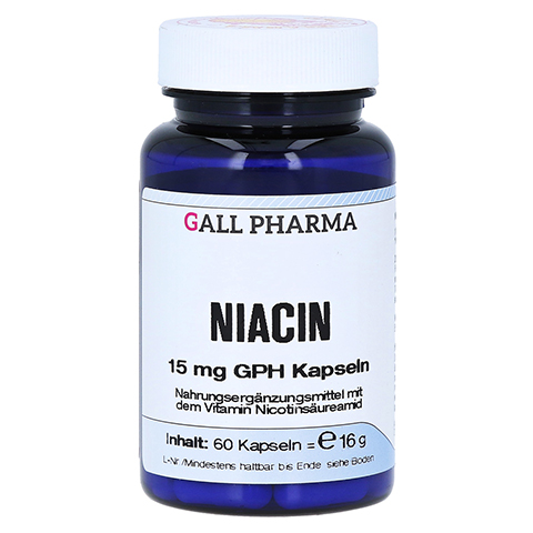 NIACIN 15 mg Kapseln 60 Stck