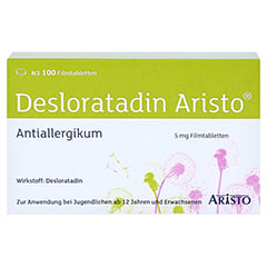 Desloratadin Aristo 5mg 100 Stck N3 - Vorderseite