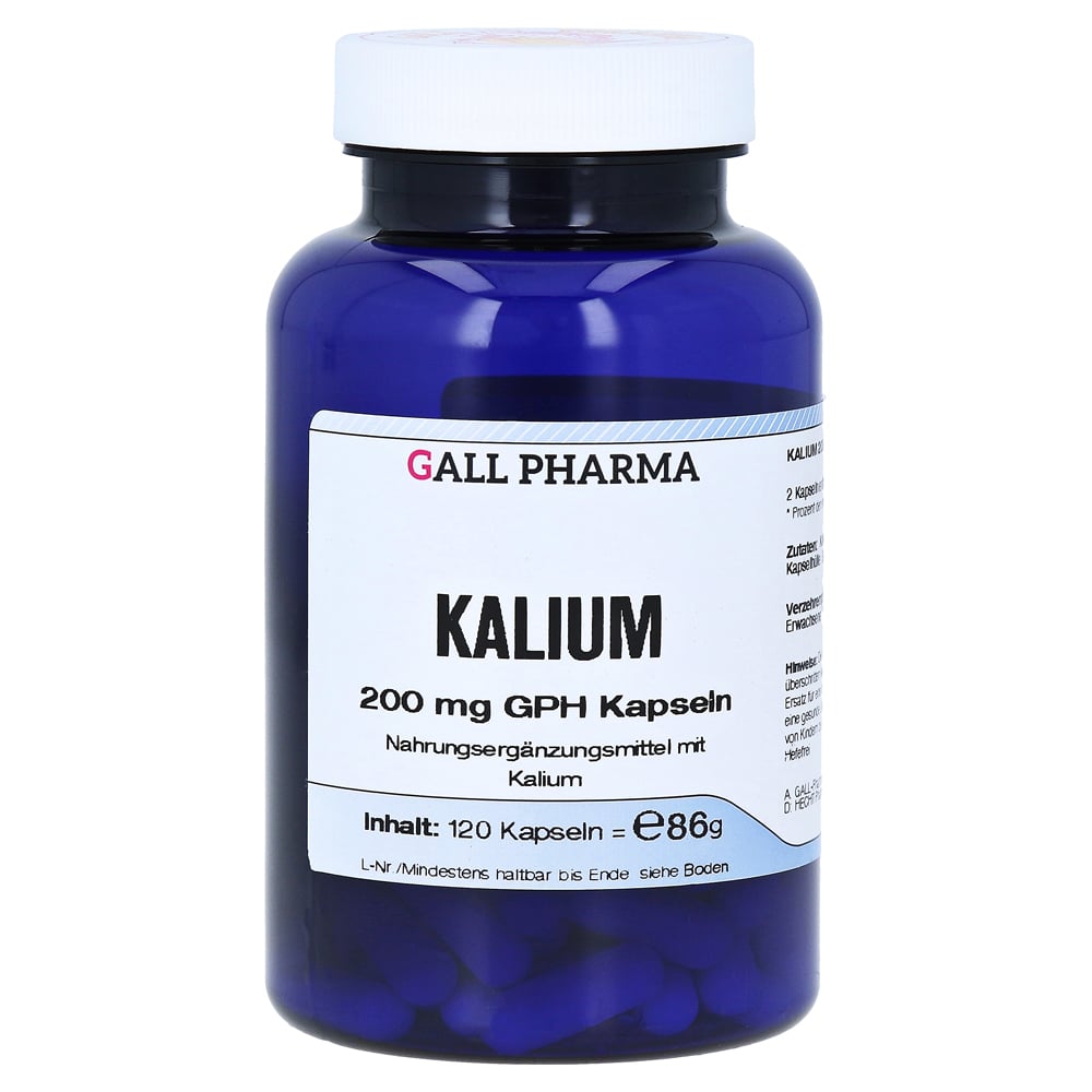 KALIUM 200 mg GPH Kapseln 120 Stück
