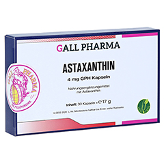 ASTAXANTHIN 4 mg GPH Kapseln 30 Stück