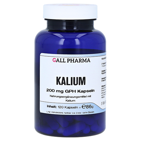 KALIUM 200 mg GPH Kapseln 120 Stck