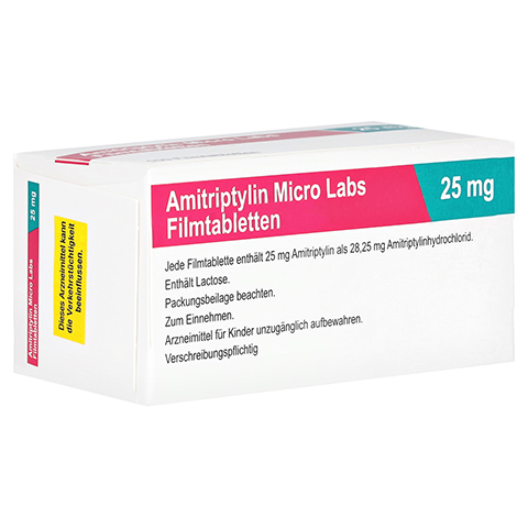 Amitriptylin-Micro Labs 25mg 100 Stck N3