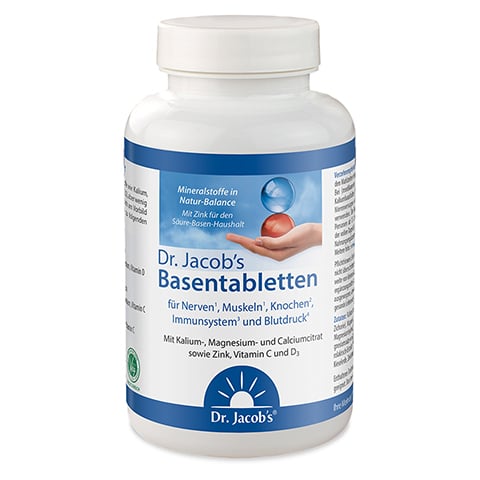 Dr. Jacob's Basentabletten Basen-Citrat-Mineralstoffe