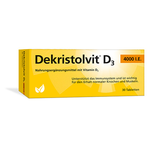 DEKRISTOLVIT D3 4000 I.E. Tabletten 30 Stck
