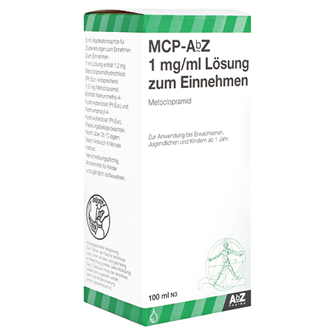 MCP AbZ 1 mg/ml Lsung zum Einnehmen 100 Milliliter N3