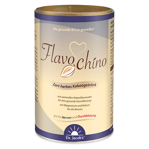 Flavochino zart herbes Kakao Getrnk Flavanole Xylit vegan 450 Gramm