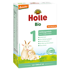 HOLLE Bio Anfangsmilch 1 auf Ziegenmilchbasis Plv.