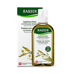 RAUSCH Kopfhaut-Tonic mit Schweizer Krutern 200 Milliliter - Info 1