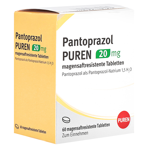 Pantoprazol PUREN 20mg 60 Stck N2