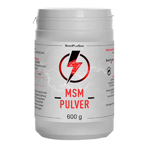 MSM PULVER Pur 99,9% Methylsulfonylmethan 600 Gramm