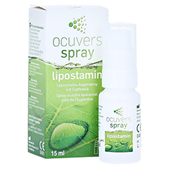 OCUVERS spray lipostamin Augenspray mit Euphrasia 15 Milliliter