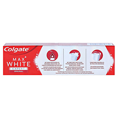 COLGATE Max white Expert white Zahnpasta 75 Milliliter - Rckseite