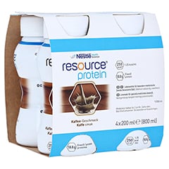 RESOURCE Protein Drink Kaffee 4x200 Milliliter