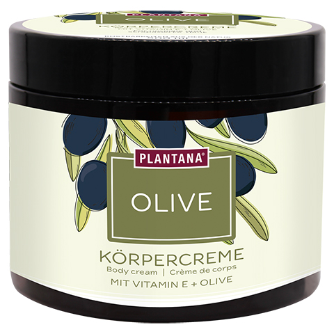 PLANTANA Olive Krpercreme m.Vitamin-E 500 Milliliter