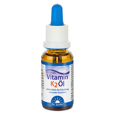 Dr. Jacob's Vitamin K2 l Alltrans MK7 640 Tropfen vegan 20 Milliliter