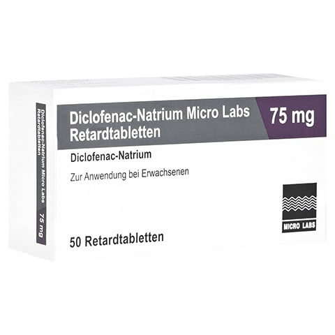 Diclofenac-Natrium Micro Labs 75mg 50 Stck N2