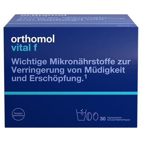 Orthomol Vital f Granulat/Tablette/Kapsel Orange 1 Stck