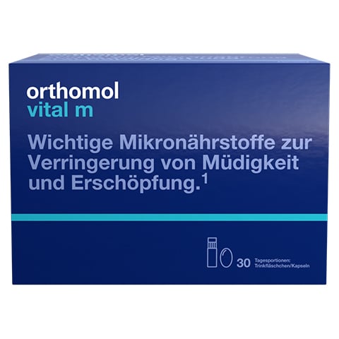 Orthomol Vital m Trinkflschchen/Kapseln 30 Stck