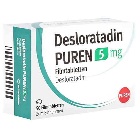 Desloratadin PUREN 5mg 50 Stck N2