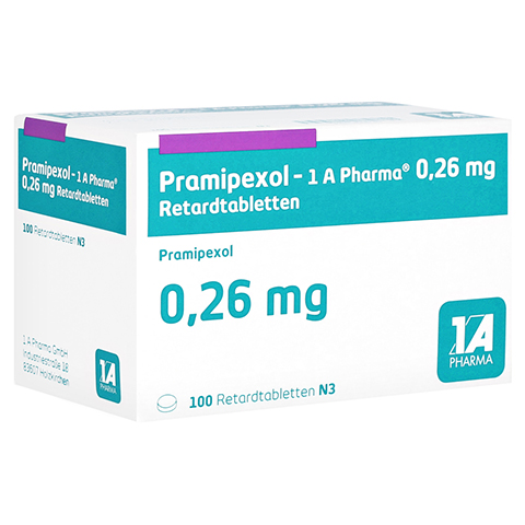 Pramipexol-1A Pharma 0,26mg 100 Stck N3