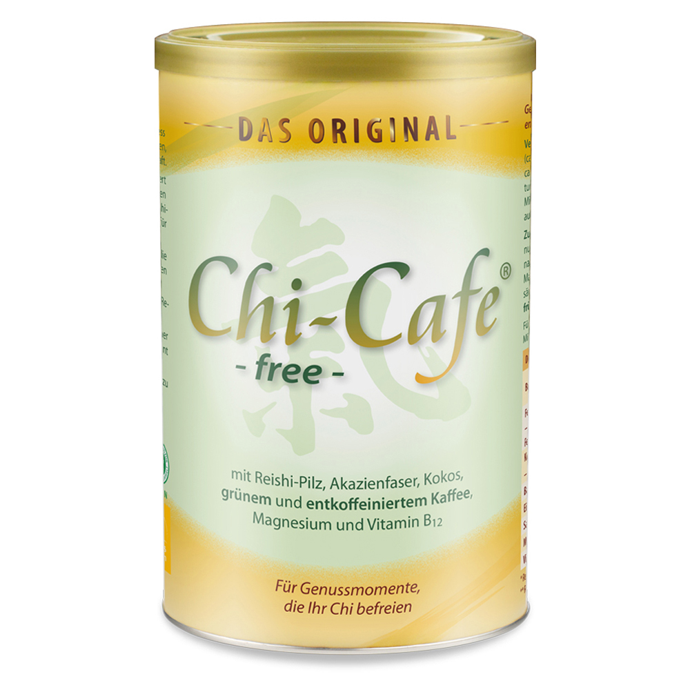 Chi-Cafe free Wellness Kaffee entkoffeiniert + Akazienfaser 250 Gramm