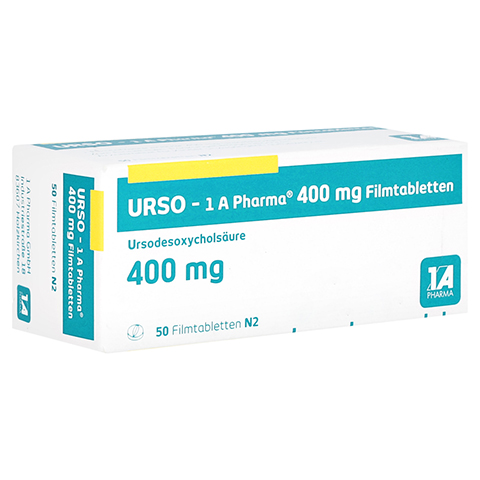 URSO-1A Pharma 400mg 50 Stck N2