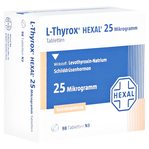 L-Thyrox HEXAL 25 Mikrogramm 98 Stck N3