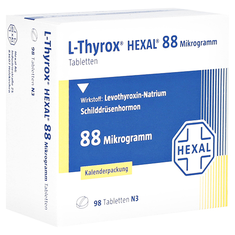 L-Thyrox HEXAL 88 Mikrogramm 98 Stck N3