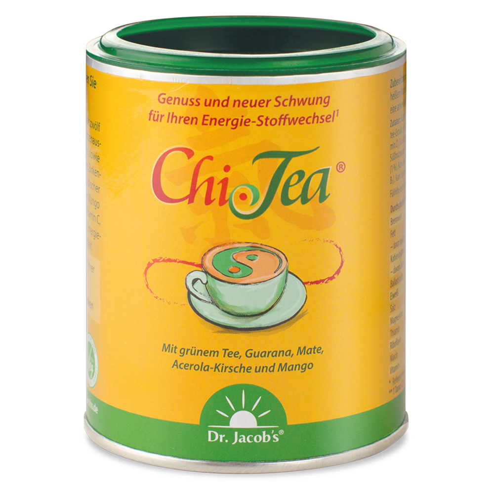 Chi-Tea Wellness Tee Guarana grüner Tee Kaffee Acerola 180 Gramm