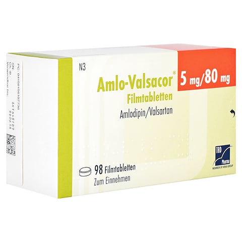 Amlo-Valsacor 5mg/80mg 98 Stck N3