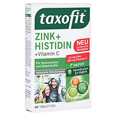 Taxofit Zink+histidin Depot Tabletten 40 Stück