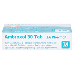 Ambroxol 30 Tab-1A Pharma 100 Stück N3 - Oberseite