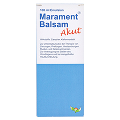 MARAMENT Balsam Akut 100 Milliliter - Vorderseite