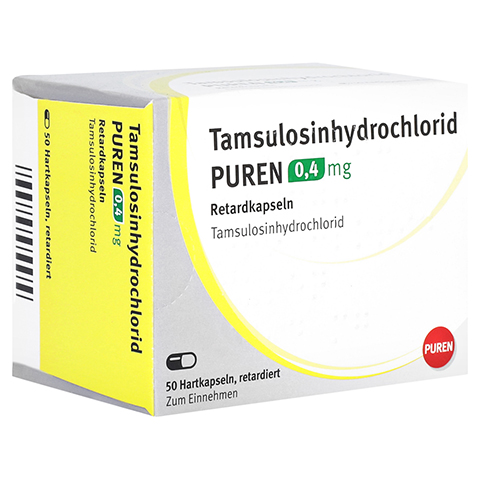 Tamsulosinhydrochlorid PUREN 0,4mg 50 Stck N2
