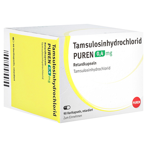 Tamsulosinhydrochlorid PUREN 0,4mg 90 Stck