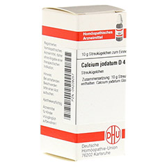 CALCIUM JODATUM D 4 Globuli 10 Gramm N1