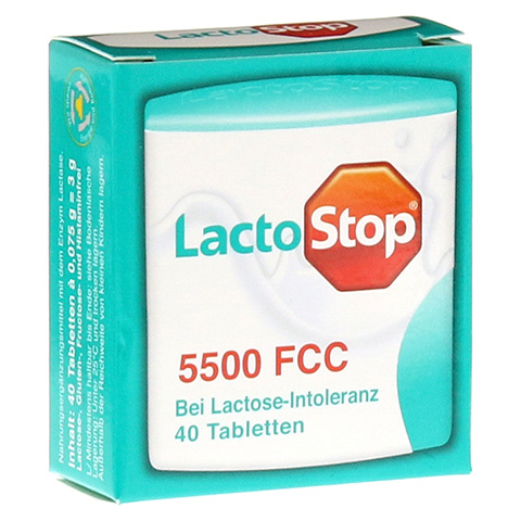 LACTOSTOP 5.500 FCC Tabletten Klickspender 40 Stck