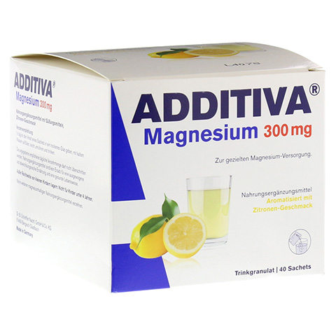 ADDITIVA Magnesium 300 mg N Pulver 40 Stck