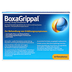 BOXAGRIPPAL 200 mg/30 mg Filmtabletten 10 Stck - Rckseite