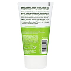 Weleda Kids 2in1 Shower & Shampoo Spritzige Limette 150 Milliliter - Rckseite