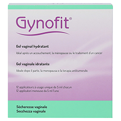GYNOFIT Vaginal Gel zur Befeuchtung 12x5 Milliliter - Rckseite