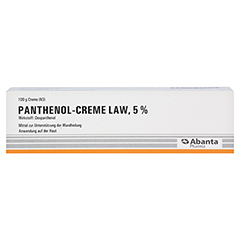Panthenol-Creme LAW 5% 100 Gramm N3 - Vorderseite