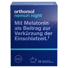 ORTHOMOL nemuri night Granulat 15x10 Gramm