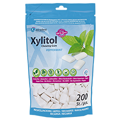 MIRADENT Xylitol Chewing Gum Minze Refill