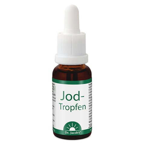 Dr. Jacob's Jod-Tropfen flssig 400 Portionen vegan 20 Milliliter