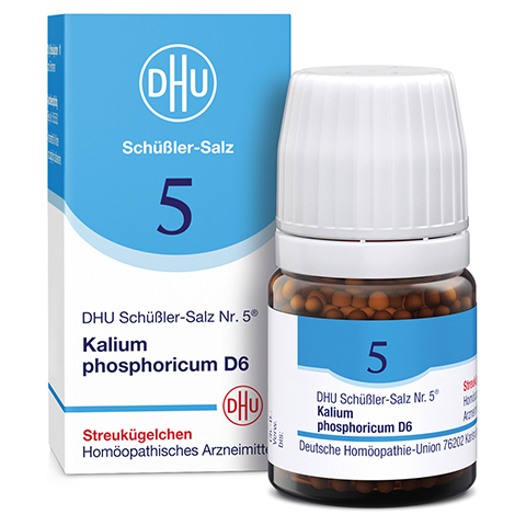 BIOCHEMIE DHU 5 Kalium phosphoricum D 6 Globuli 10 Gramm N1