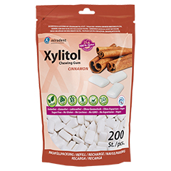 MIRADENT Xylitol Chewing Gum Zimt Refill