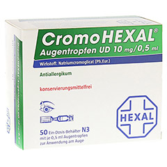CROMOHEXAL UD EDP 0,5 ml Augentropfen 50 Stck N3