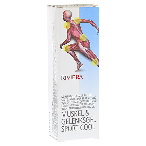 RIVIERA Muskel & Gelenksgel Sport Cool 75 Milliliter