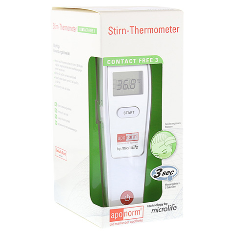APONORM Fieberthermometer Stirn Contact-Free 3 1 Stck